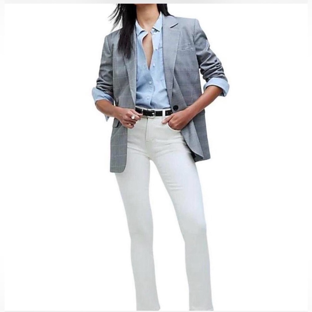 Jeans Madewell Blancos Mid Rise Perfect Vintage Talla 25P